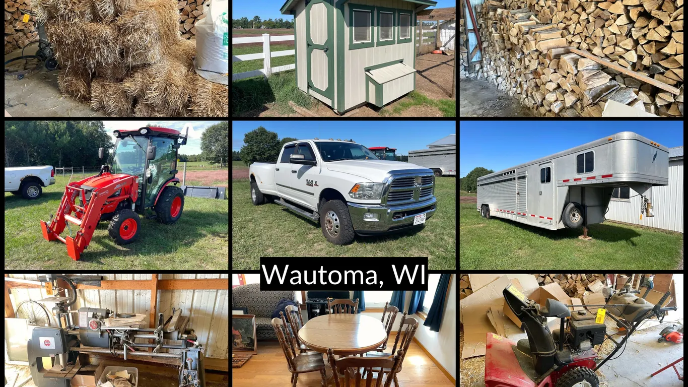 Estate Sale - Compact Tractor, Horse Trailer, Horse Tack, Household Items & More