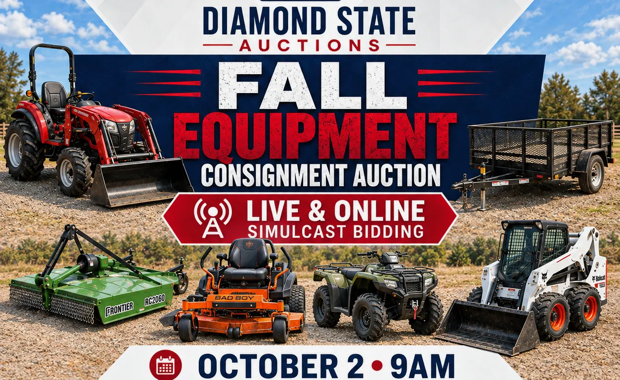 Fall Consignment Equipment Auction