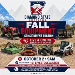 Fall Consignment Equipment Auction