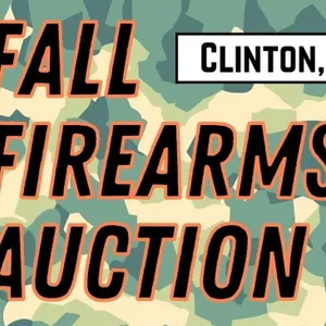 Fall Firearms Auction