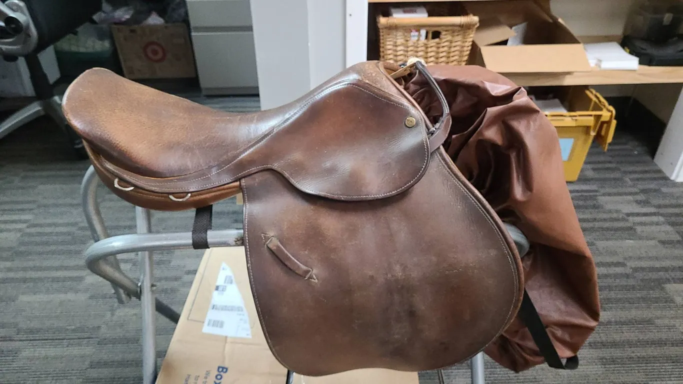 Horse Saddle W/Cover, Saddle Stand, Bells, Riding Boots, Riding Pant and More....