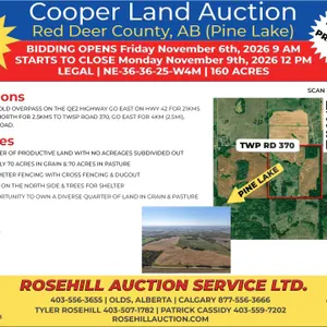 Cooper Land Auction