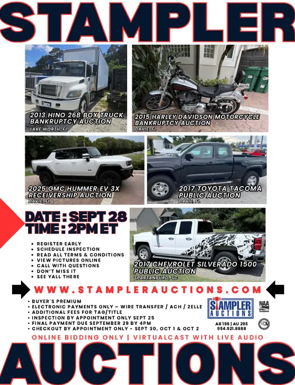 VEHICLES / MOTORCYLE / BOX TRUCK