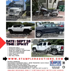 VEHICLES / MOTORCYLE / BOX TRUCK