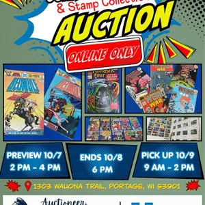 The Comic Book & Stamp Collection Online Only