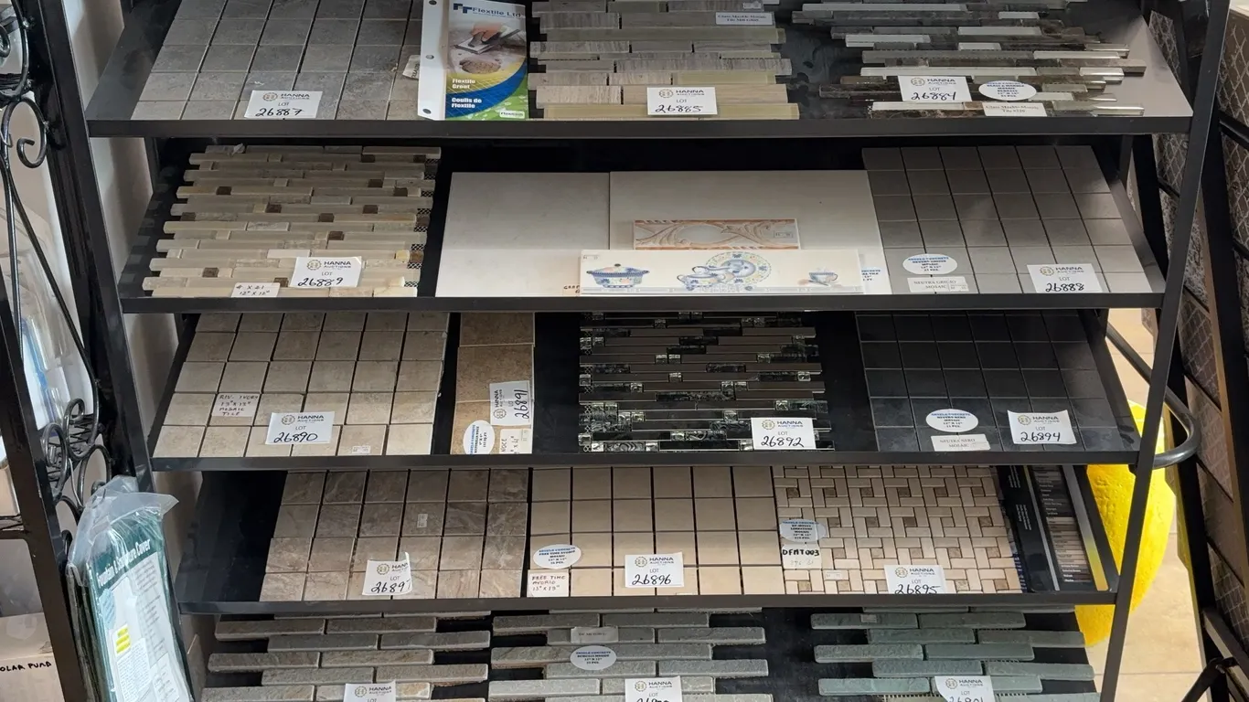 Angelo Concrete Surplus Tile Auction
