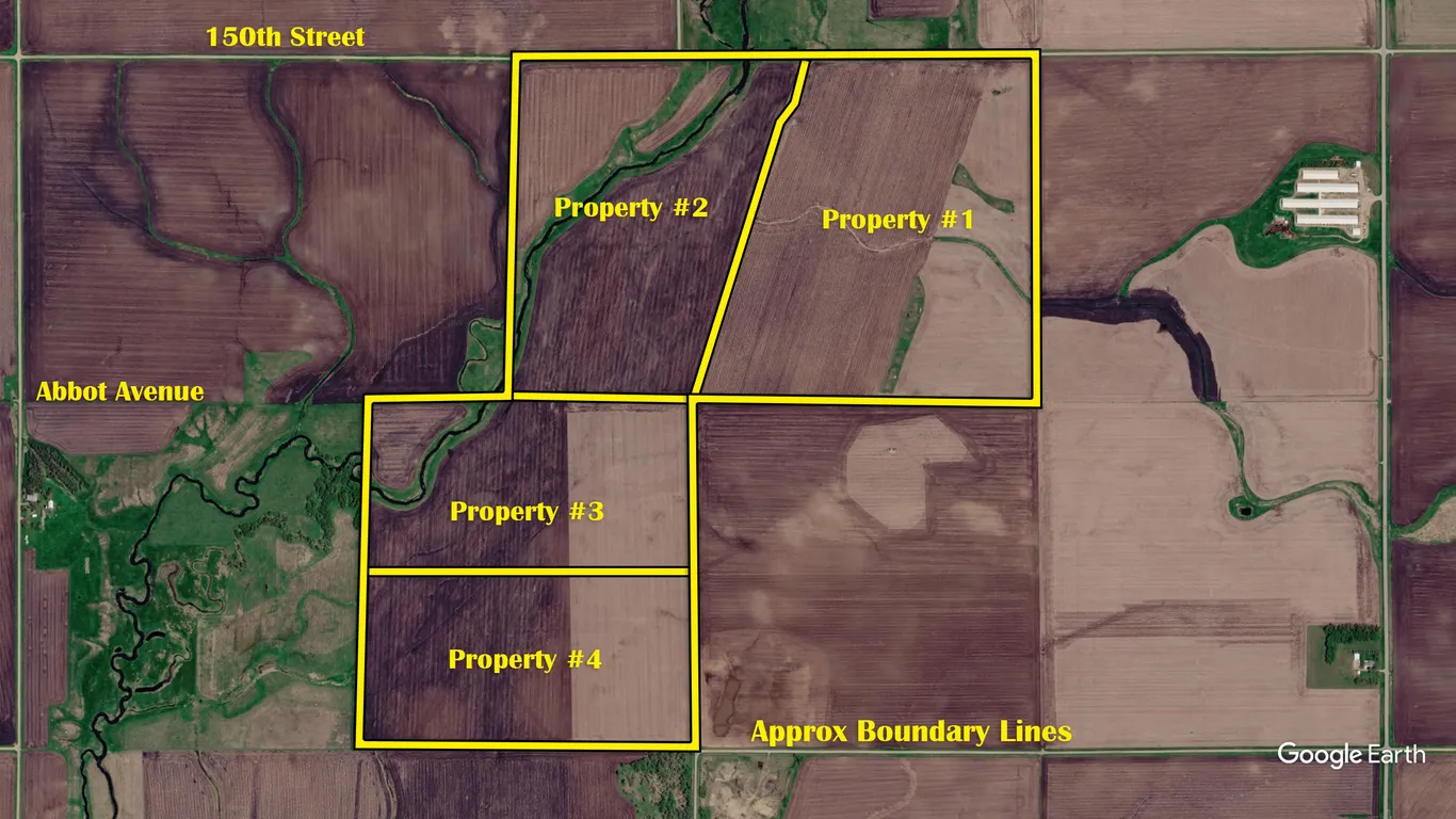 October 27, 2026 @10:30 A.M.--Live Public Land Auction Of 4 Tracts