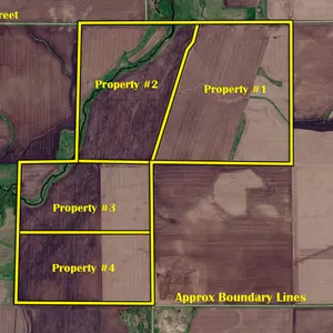 October 27, 2026 @10:30 A.M.--Live Public Land Auction Of 4 Tracts