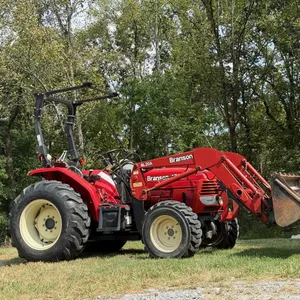 Branson 4720 Tractor with Loader & Backhoe, Ex-Mark Mower, Hardy Wood Furnace, Implements & CB Radios