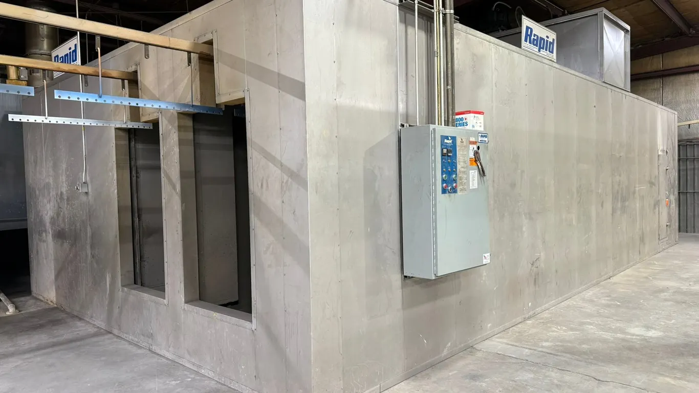 Opening Soon: Powdercoating Equipment Surplus to Ongoing Opeartions