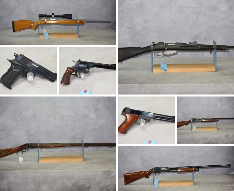 350+ Guns, Scopes & More Auction