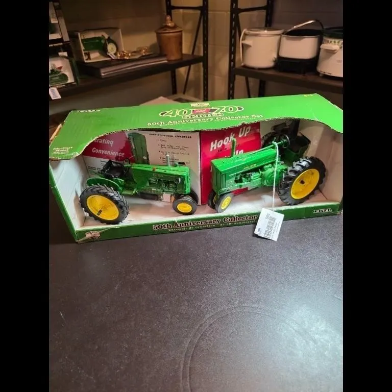 Die Cast Tractor and Pedal Tractors, Oliver John Deere
