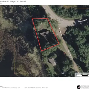 Cabin on the Namekagon River Near Trego