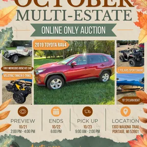The October Multi-Estate Online Only