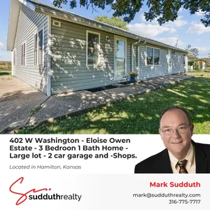 402 W Washington - Eloise Owen Estate -  Home - Large lot - 2 car gar - Shops