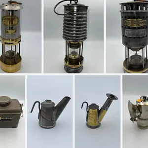 Safety Lamps, Oil Wick Lamps, Memorabilia, One Owner Collection  (WV)