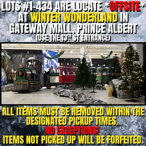 Sunday October 25th - Winter Wonderland Dispersal (OFFSITE) & Other Consignors