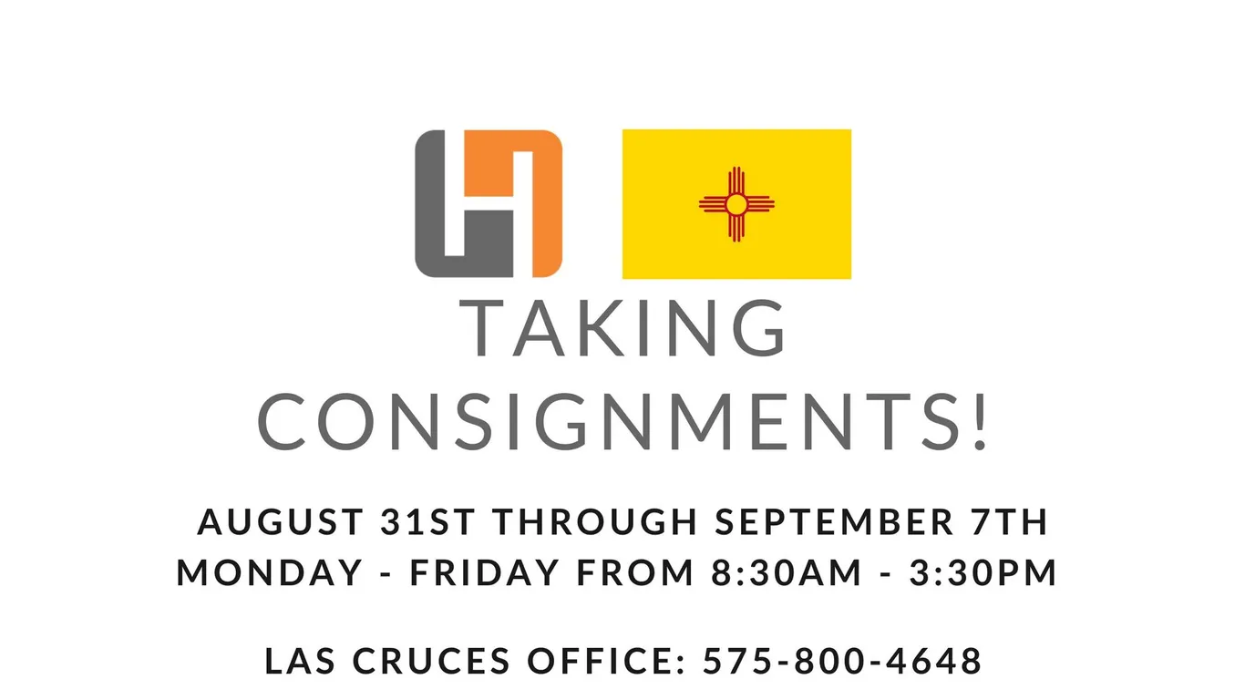 1 of 2 September 2026 Las Cruces Consignment Auction - Las Cruces, NM