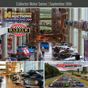 9.26.26 | Collector Motorseries Barber Museum Live & Online Auction
