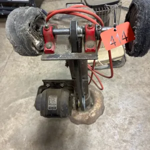 Buffer w/electric motor and stand
