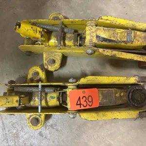 2- 2 ton floor jacks