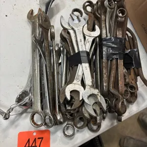 Standard and metric boxend and open end wrenches