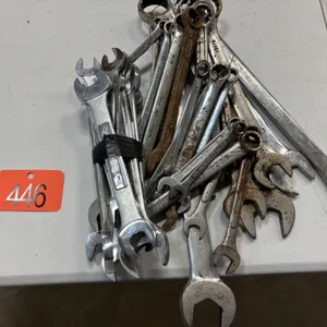 Standard and metric wrench sets