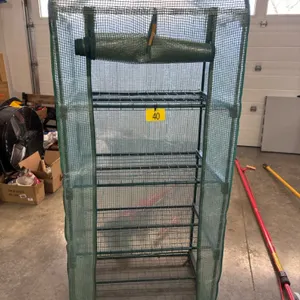 4 shelf greenhouse