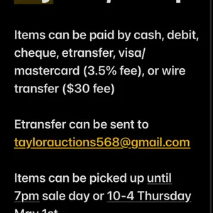 Payment & Pickup