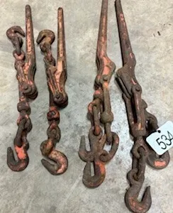 4 - 3/8" LOAD BINDERS