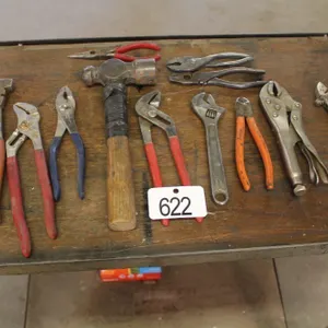 VICEGRIPS, HAMMERS, FENCE PLIERS