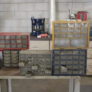 5 - SHOP ORGANIZERS W/ SHOP SUNDRY
