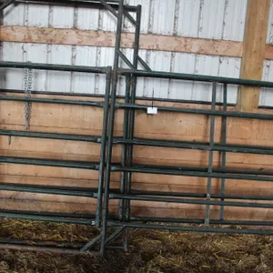2 - 10' HI HOG PANELS W/ WALK THROUGH GATE