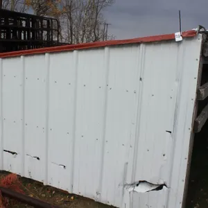 16' METAL CLAD CATTLE SHELTER W/ PIPE FRAME