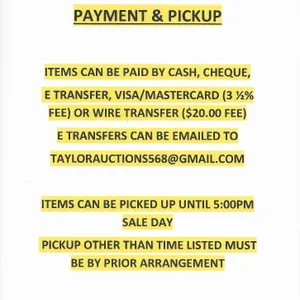 PAYMENT & PICKUP