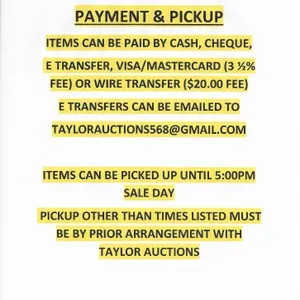 PAYMENT & PICKUP