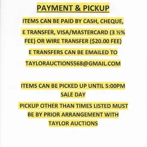 PAYMENT & PICKUP