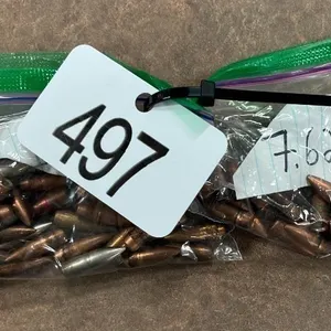 97 PIECES OF 7.62 X 39 MM LEADS