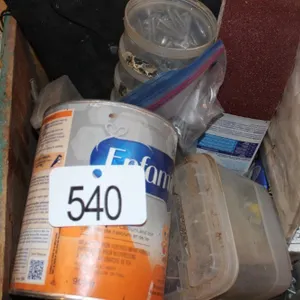 SHOP SUNDRY, SAND PAPER, SCREWS