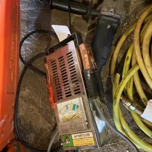 4 1/2" ANGLE GRINDER, BATTERY TESTER