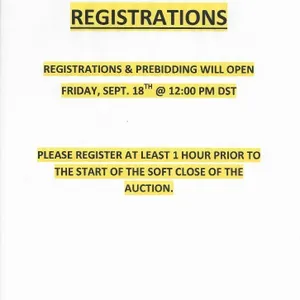REGISTRATIONS