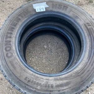2 - CONTINENTAL HSR 225/70R19.5 TIRES