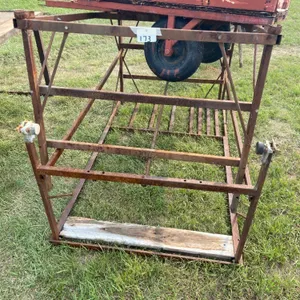 2 - 6' x 3' METAL SHOP RACKS