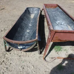 2 -10' FEED TROUGHS