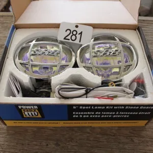 NEW POWERFIST 5" SPOT LAMP KIT