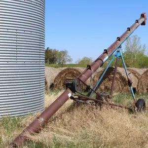 ALLIED 7' X 35' AUGER W/ KOHLER MOTOR (NOT RUNNING)