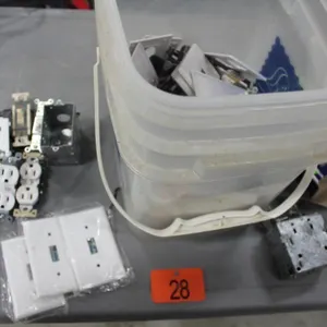 ELECTRICAL SUPPLIES, LIGHT/PLUG COVERS & SWITCHES