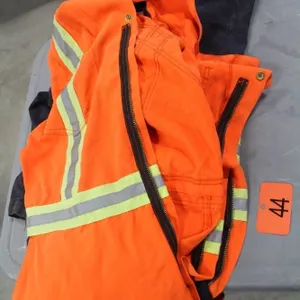 2 - HI VIS COVERALLS - LARGE & XL