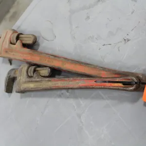 RIDGID 24" & 18" PIPE WRENCHES