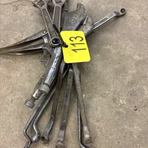 Vise grips crescent wrenches and box end wrenches